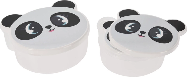 Boîtes à goûter pour enfants Animaux, set de 4 pièces (200–750 ml)