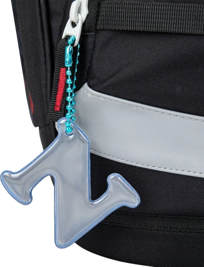 Fixation facile sur sac à dos, cartable et clés