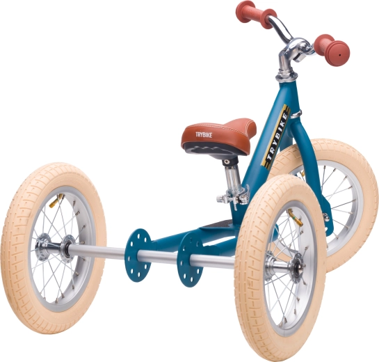 2-en-1 : tricycle pour la stabilité, deux-roues pour l’équilibre