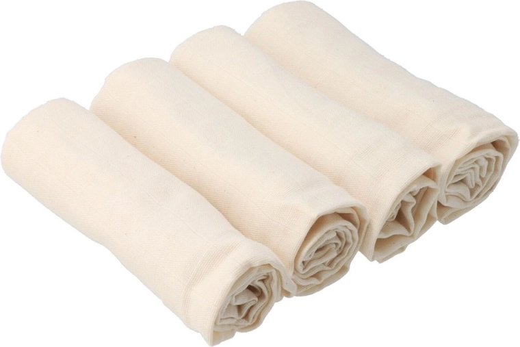 Couches lavables en coton biologique New Baby Softy 70 × 70 cm, 4 pièces