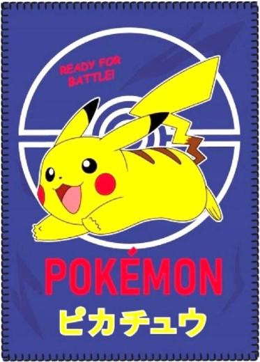 Couverture polaire Pokémon 100 × 140 cm