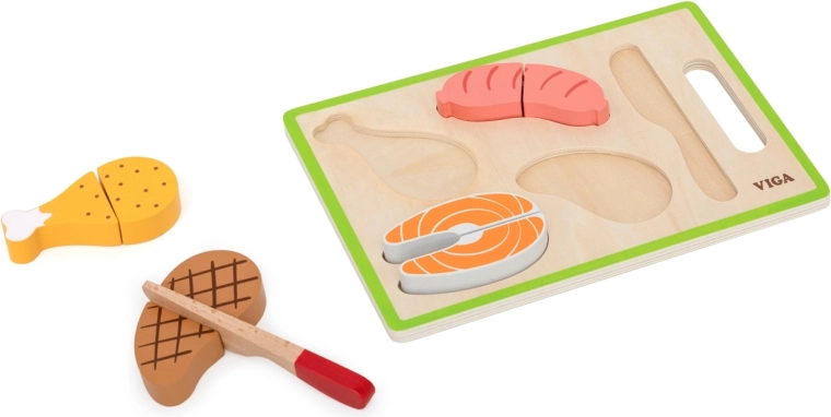 Viga Ensemble en bois pour découper la viande