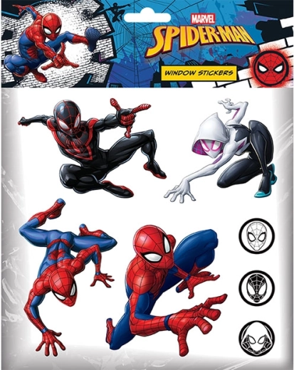 Autocollants statiques pour fenêtre Spiderman