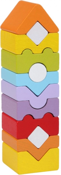 Tour XI - puzzle en bois CUBIKA, 12 pièces