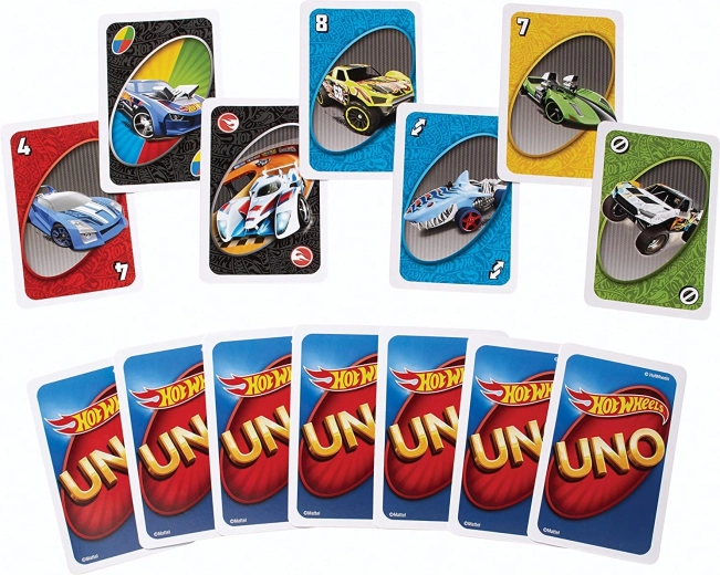 Style de course Hot Wheels sur chaque carte