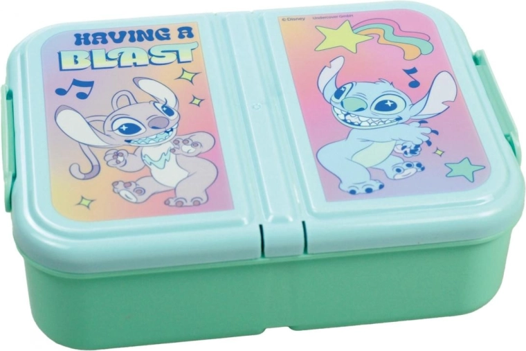 Boîte à goûter Disney Stitch à plusieurs compartiments