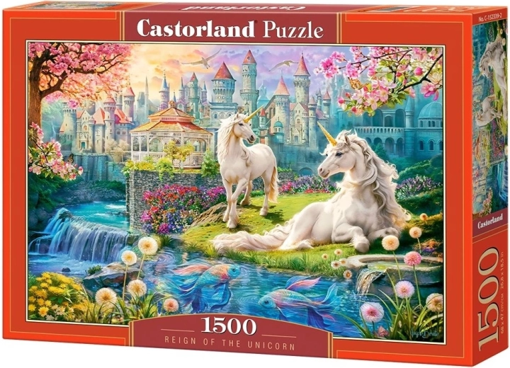 Puzzle Castorland Royaume des licornes 1500 pièces
