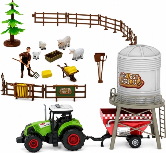 Étable, silo et enclos pour votre propre ferme