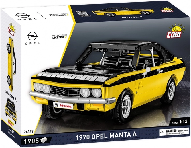 Set de construction COBI OPEL Manta A 1970 1:12