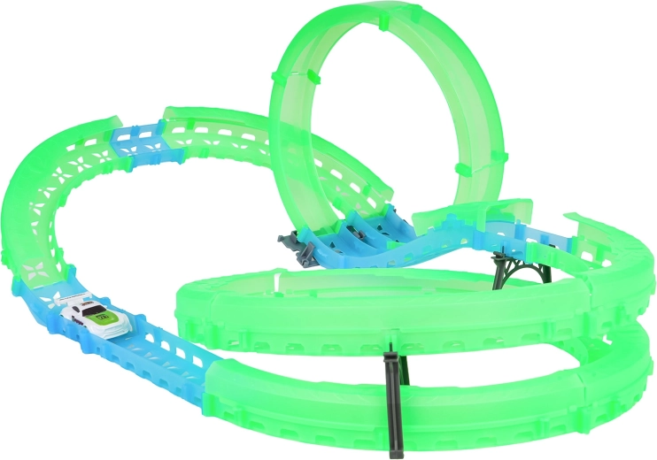 Voiture LED à conduite fluide