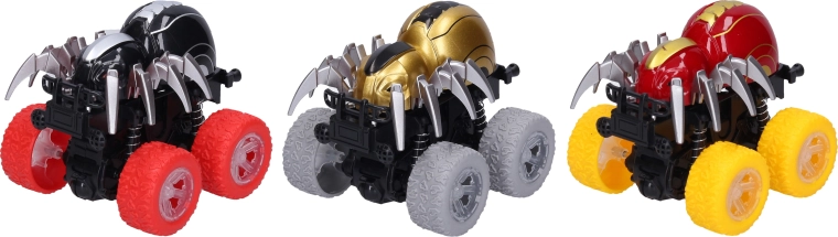 Voiture araignée à friction 10 cm - 1 pièce