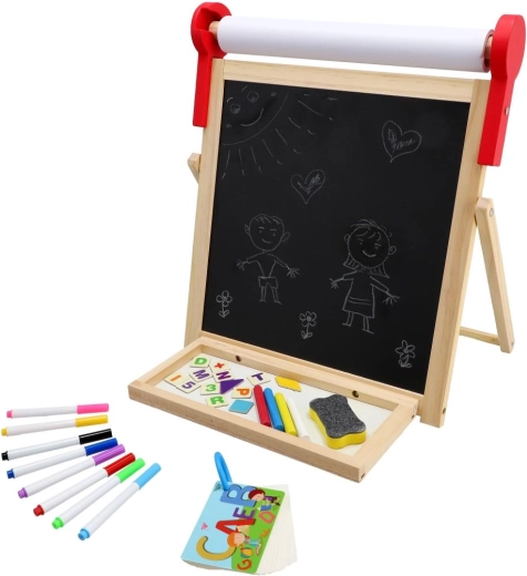 Rouleau de papier intégré pour grands dessins