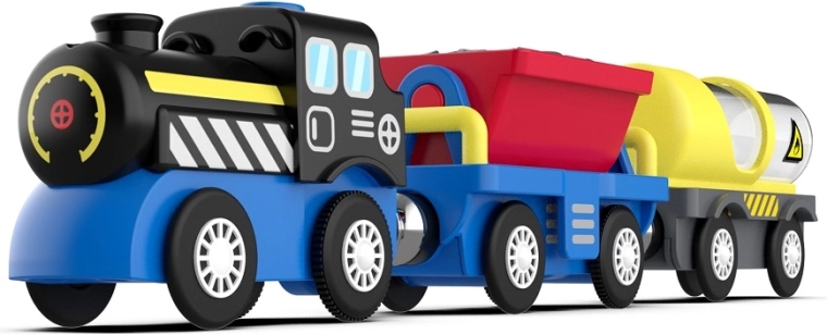 Train de marchandises à vapeur 2Kids Toys à piles - 1 pièce