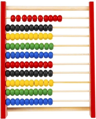 10 rangées et 100 perles pour un comptage facile