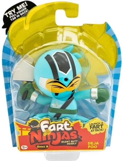 Fart Ninjas Deja Poo – figurine de collection avec sons