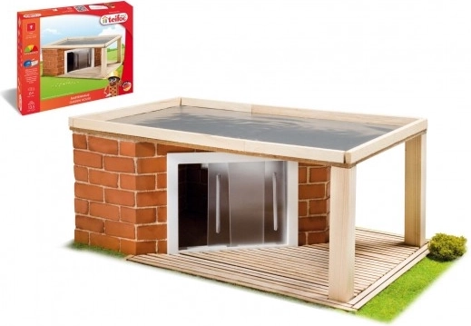 Jeu de construction Teifoc maison de jardin