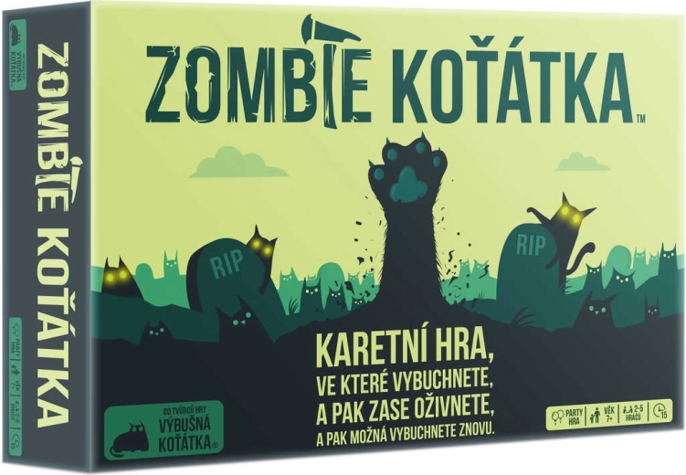 Chatons zombies – jeu de cartes
