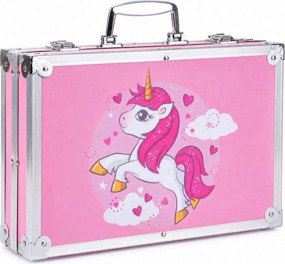 Valisette rose licorne : un joli cadeau