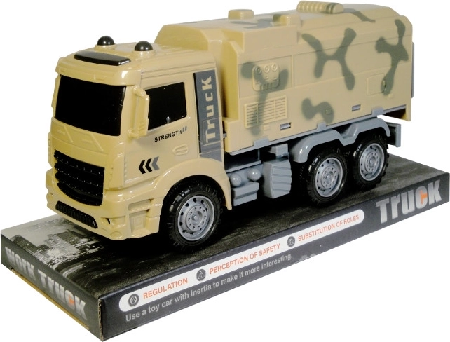 Camion militaire à inertie