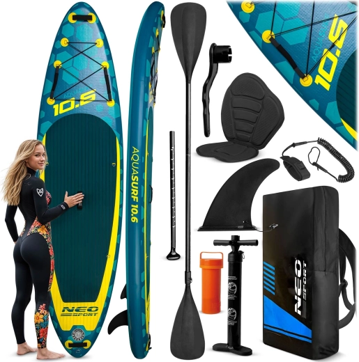 Paddleboard gonflable Aquasurf 10'6 (320 × 84 × 15 cm) Neo‑Sport