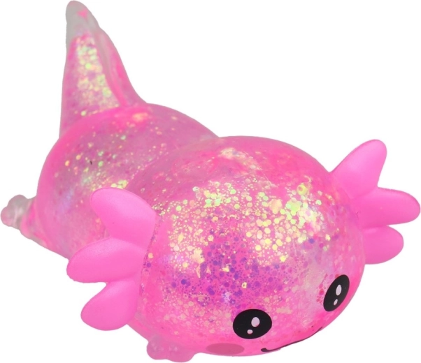 Adorable axolotl à tenir en main