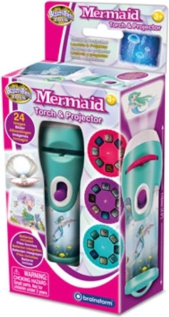 Lampe de poche et projecteur Sirènes de mer pour enfants