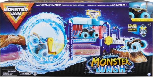 Monster Jam set de jeu station de lavage