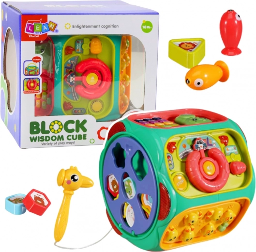 Cube éducatif interactif 8 en 1