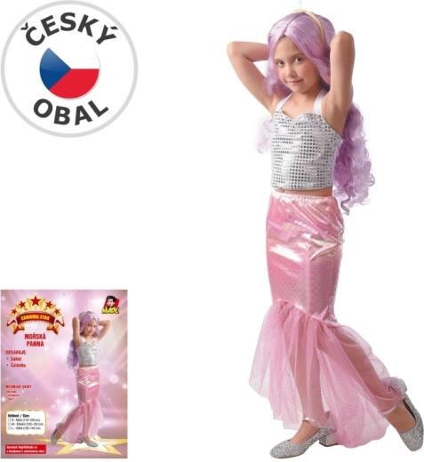 Costume de carnaval sirène pour filles