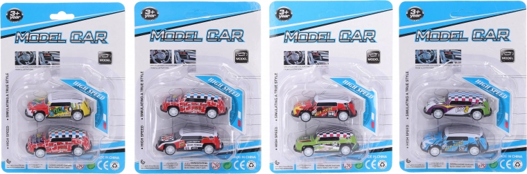Set de voitures 6,5 cm