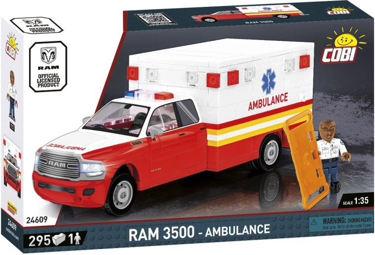 Cobi RAM 3500 ambulance 1:35 (295 briques)