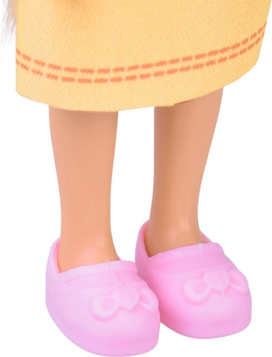 Adorable tenue avec petites chaussures roses