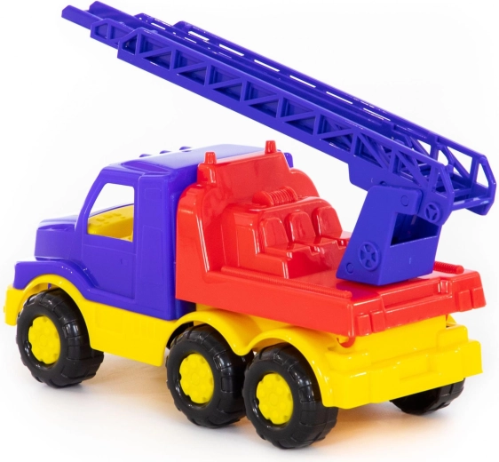 Échelle télescopique et rotative