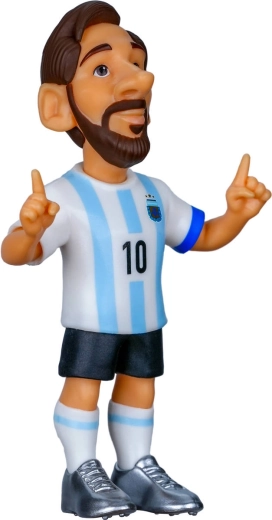 Finition détaillée de Lionel Messi en maillot de l’Argentine