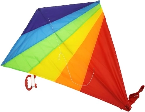 Cerf-volant volant en nylon coloré 88x81 cm