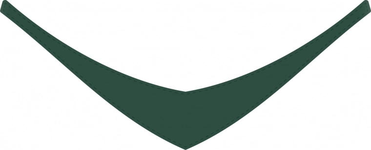 Foulard vert pour peluches (foncé)