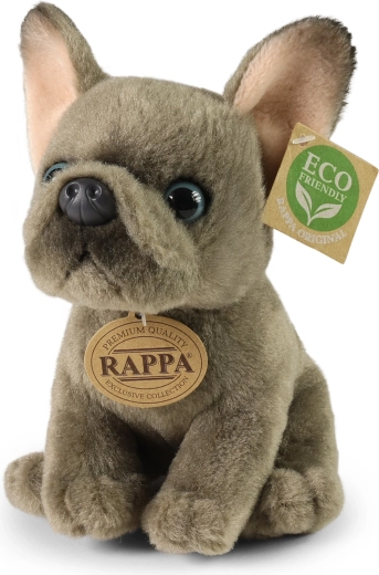 Bouledogue français en peluche Rappa écoresponsable 18 cm