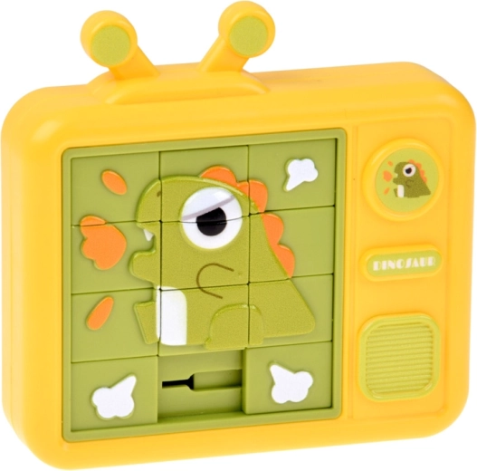 Puzzle à glisser avec dinosaure