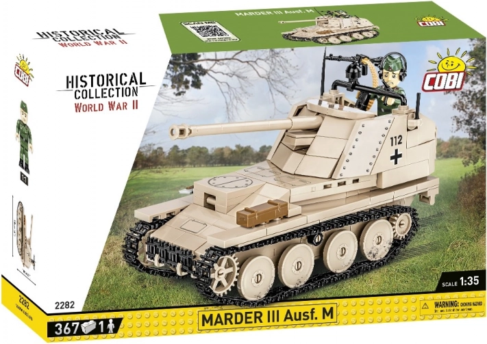 Kit de construction Marder III Ausf. M (Sd.Kfz. 138) 1:35 – chasseur de chars historique