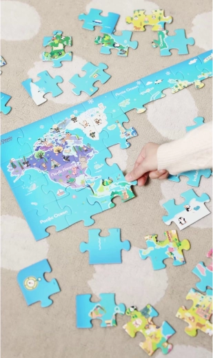 48 pièces pour les petits explorateurs