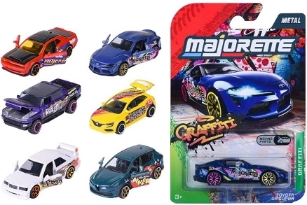 Majorette Graffiti Premium voiture miniature en métal (1 pièce)