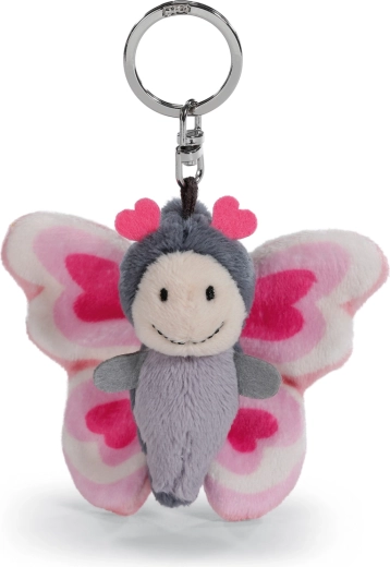 Porte-clés NICI papillon Love 6 cm