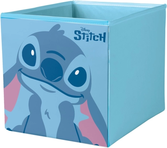 Boîte de rangement textile Disney Stitch
