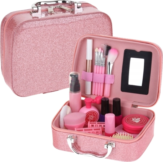Mallette remplie d’accessoires pour salon de beauté