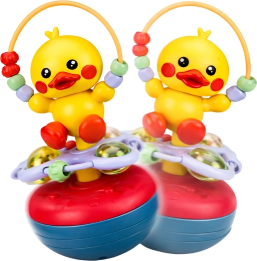 Tête rotative et perles pour la motricité fine