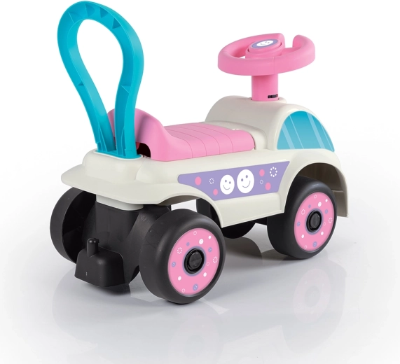 Poignée arrière comme appui à la marche