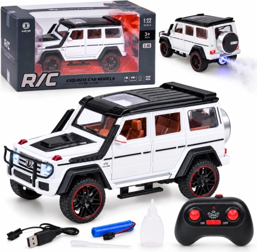 Voiture télécommandée Brabus G800 avec feux LED et effet de brouillard