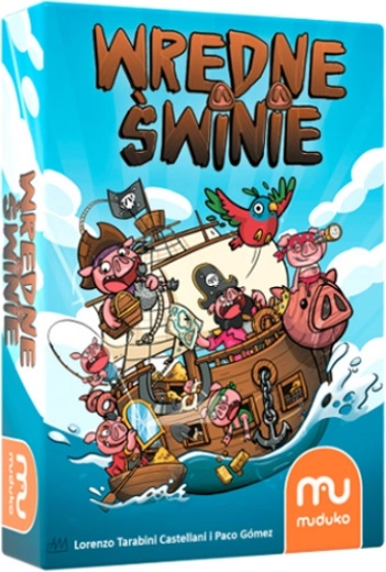 Muduko Wredné svině – jeu de cartes familial rapide sur un butin de pirates