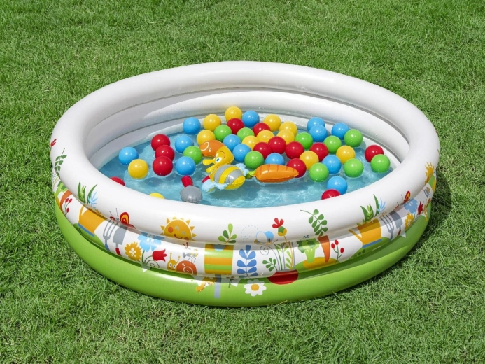 2-en-1 : piscine sèche et pataugeoire