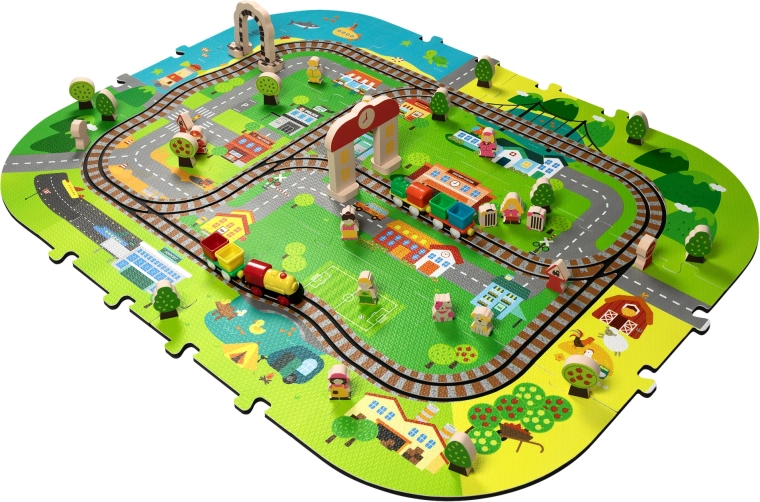 Petit train fonctionnant sur piles